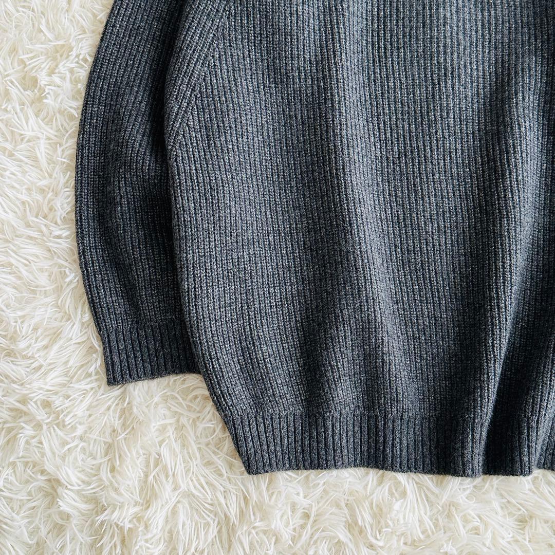 【極美品】ドゥーズィエムクラス カシミヤ混OLBIAアゼプルオーバー