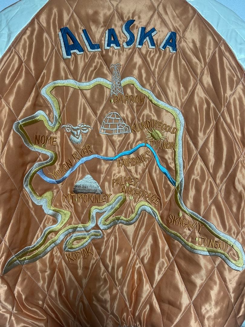 2025 テーラー東洋　別珍　スカジャン　 アラスカ　Ｌサイズ TT15792