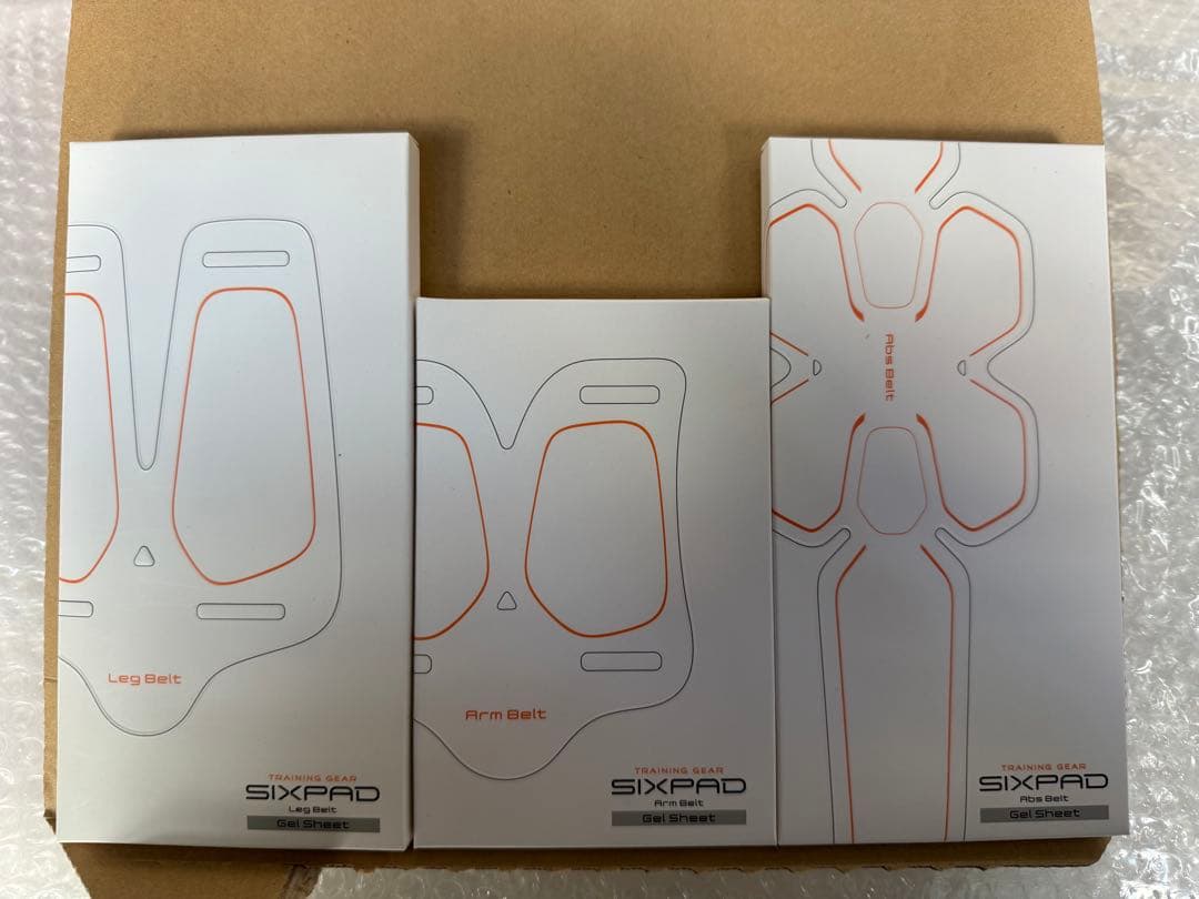 シックスパッド　SIXPAD フルベルトセット　& ジェルシートセット