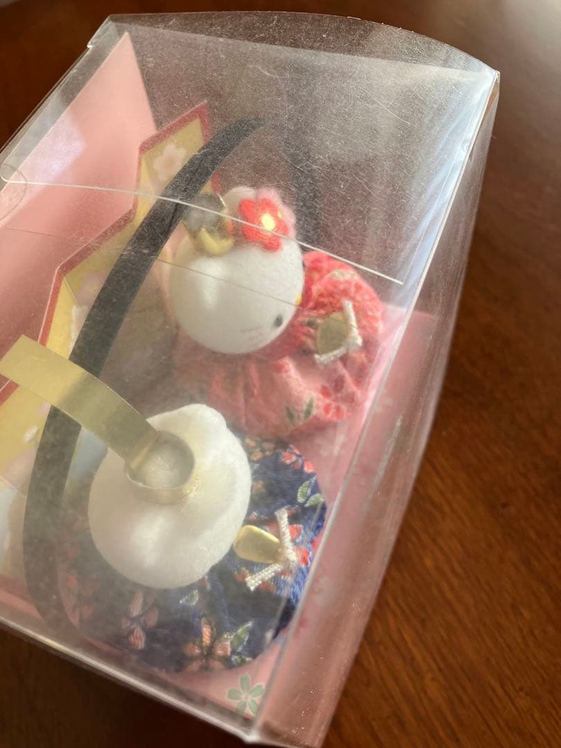 2008年 ハローキティ＆ディアダニエル ひな祭り フロッキーお手玉雛　レトロ