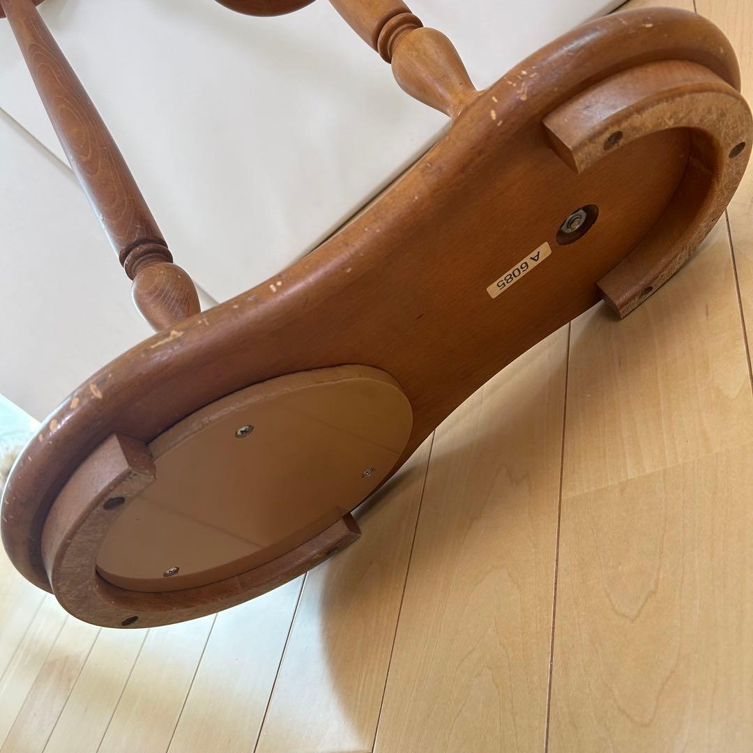 オールドカリモク　花台　飾り台　カリモク　レトロ　フラワースタンド　アンティーク