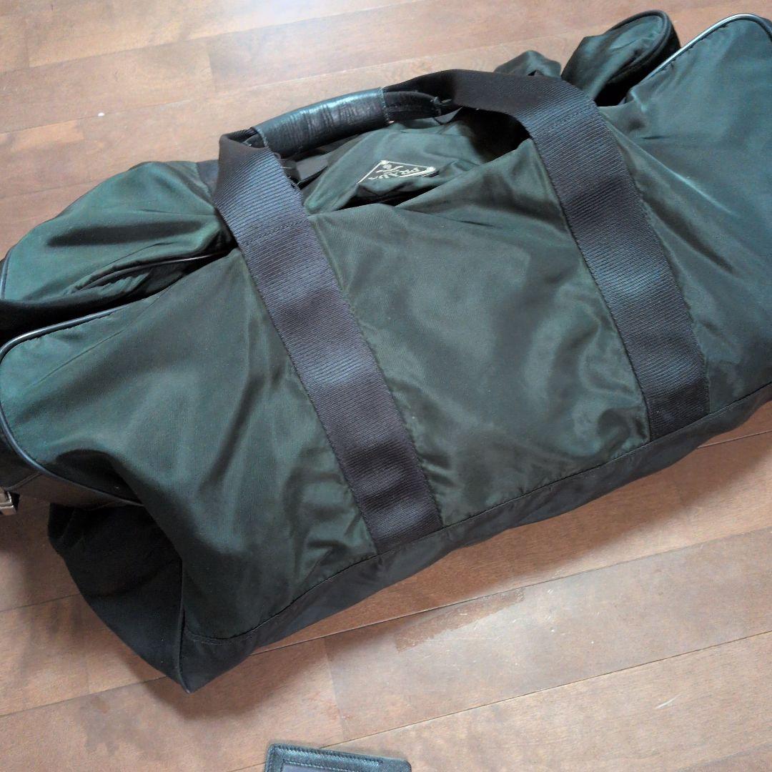 PRADA ボストンバッグ ブラック　難有りです