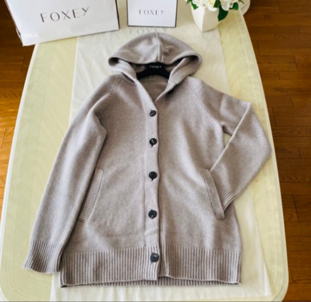 フォクシー デイジーリン Cashmere Half Coat カシミヤ100%