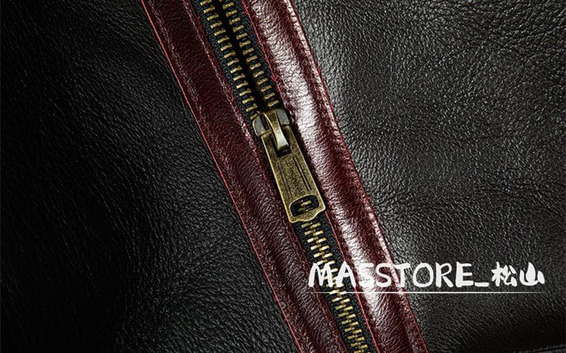 美品 B3 フライトジャケット レザージャケット羊革 ムートン 毛皮 S-3XL