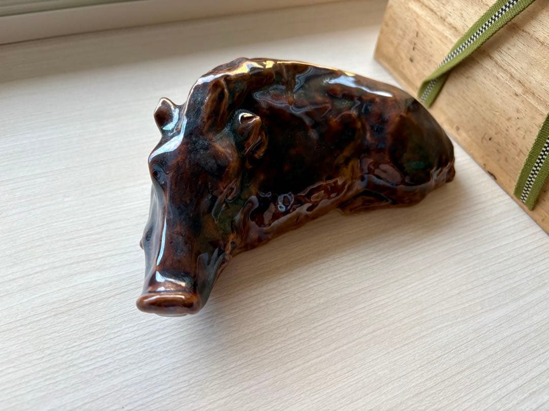 猪の置物　いのしし