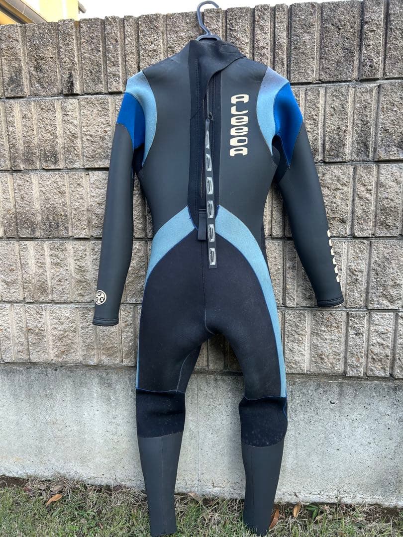 ALEEDA 5㎜フルスーツ ブラック/ブルー