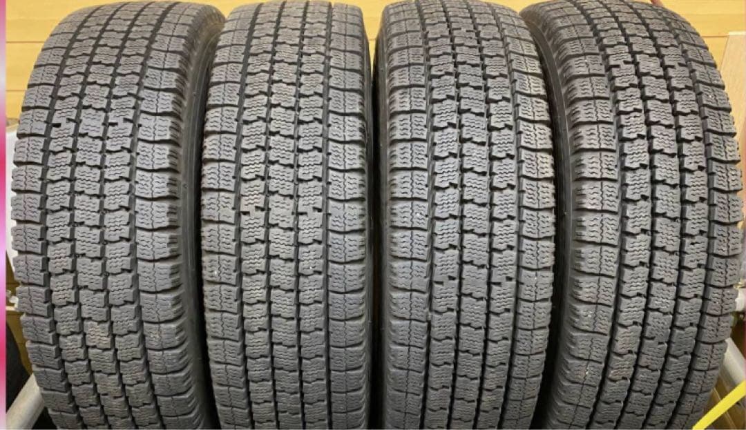 195/75R15・ハイエース用スタッドレス4本セット・2本ずつ購入195/80