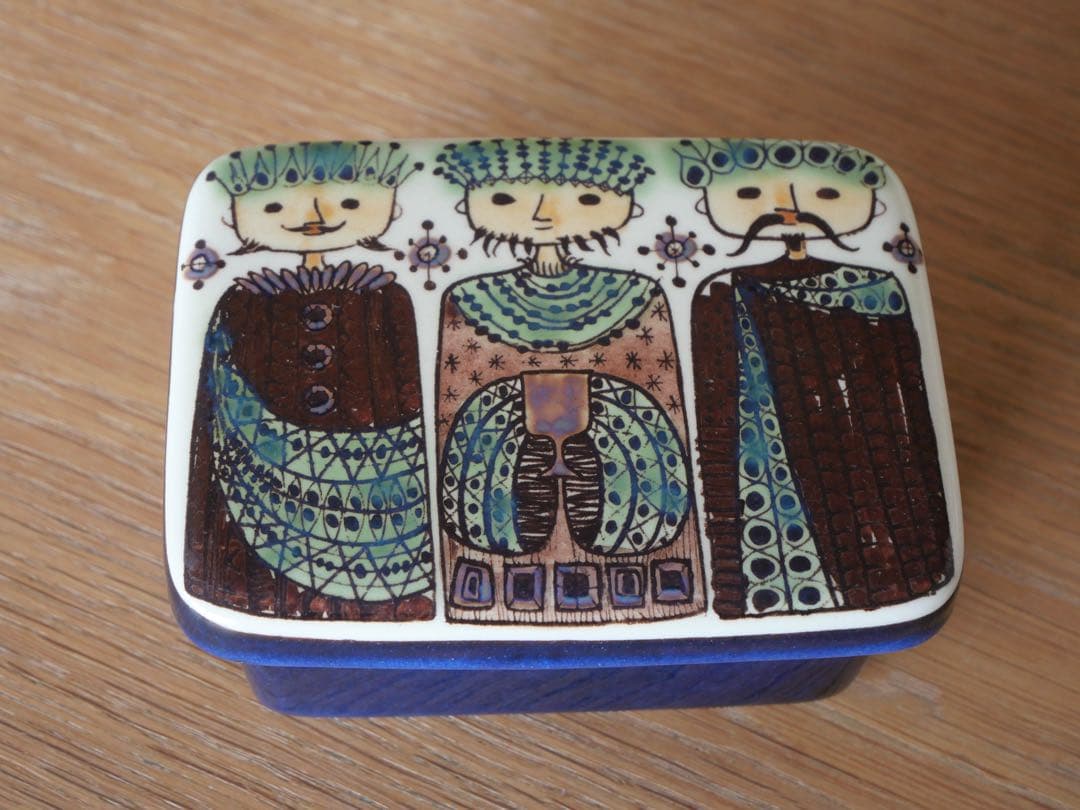 ロイヤルコペンハーゲン テネラ 3人の王様 バターケース