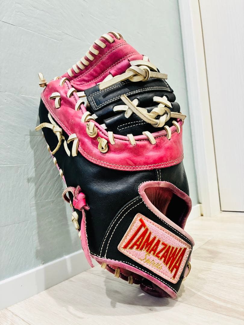 玉澤 TAMAZAWA 軟式 ファーストミット オーダー 左用 美品 即戦力