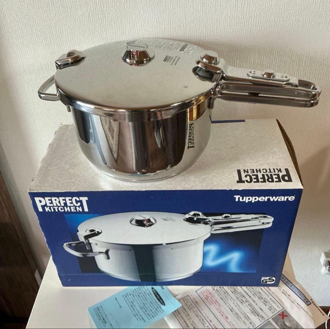 タッパーウェア パーフェクトキッチン 圧力鍋 5ℓ (すのこ付き)