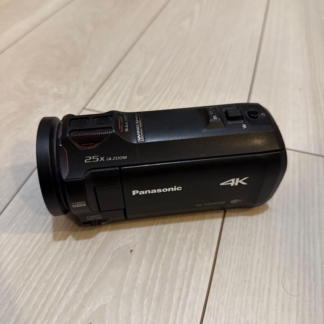Panasonic 4K ビデオカメラ HC-VX985M ブラック