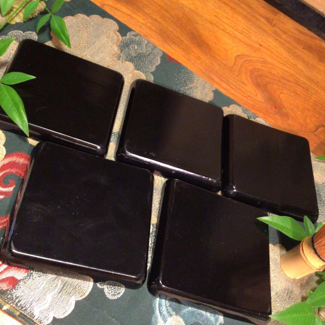 ❣️特別出品 輪島塗 肉合研出蒔絵　波に千鳥図 銀散し　野弁当 重箱