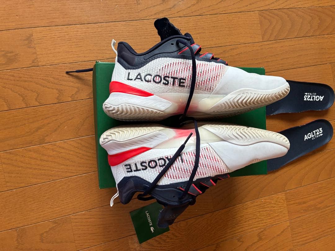 希少　ラコステ　aglt23 テニスシューズ　26.5