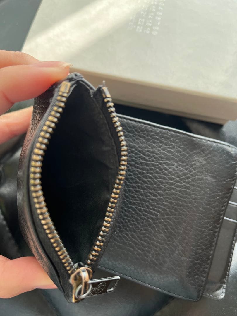 確実正規品！メゾンマルジェラ　折りたたみ財布　メンズ