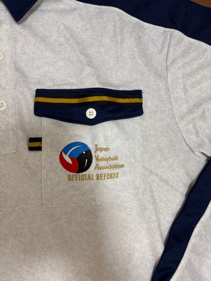 【美品】アシックス バレーボール公式レフェリーウェア (長袖/Lサイズ)