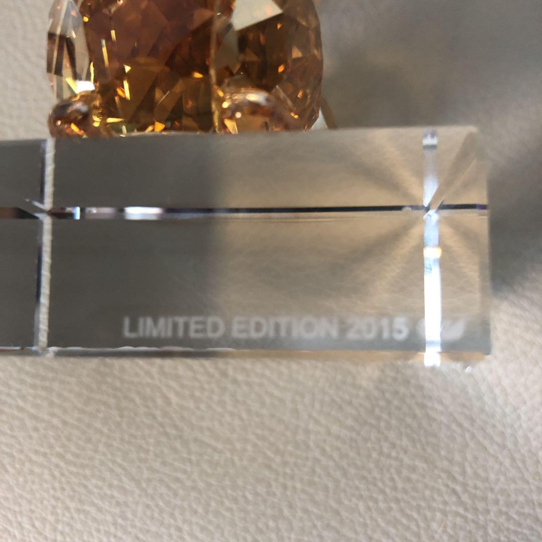 スワロフスキー　【2015年限定版】干支ゴールドひつじ