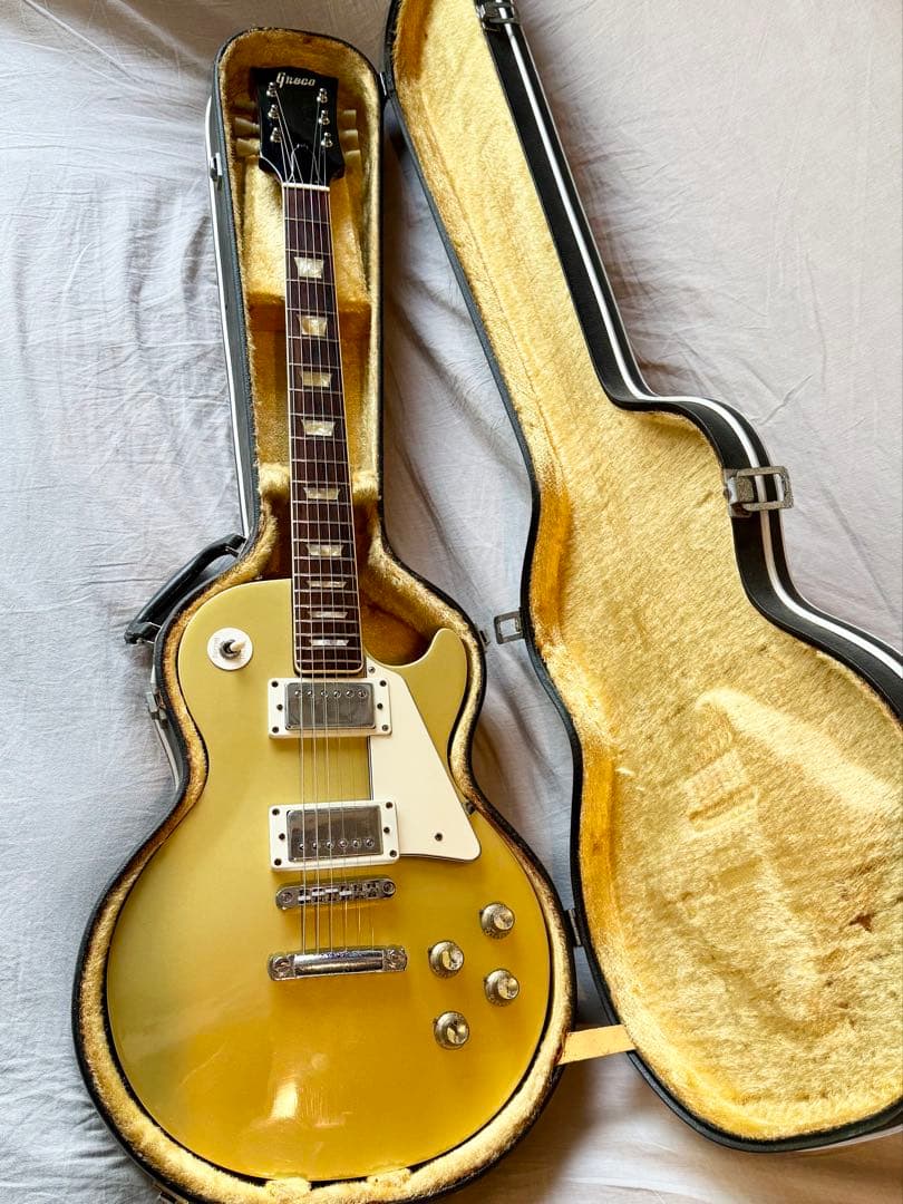 【美品】グレコ レスポール ゴールドトップ EG グネコロゴ
