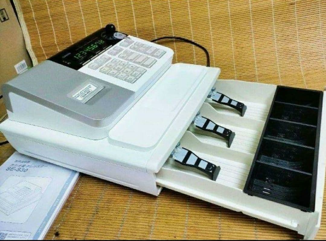 カシオレジスター　SE-S30　人気機種　コンパクト　送料無料　3030223