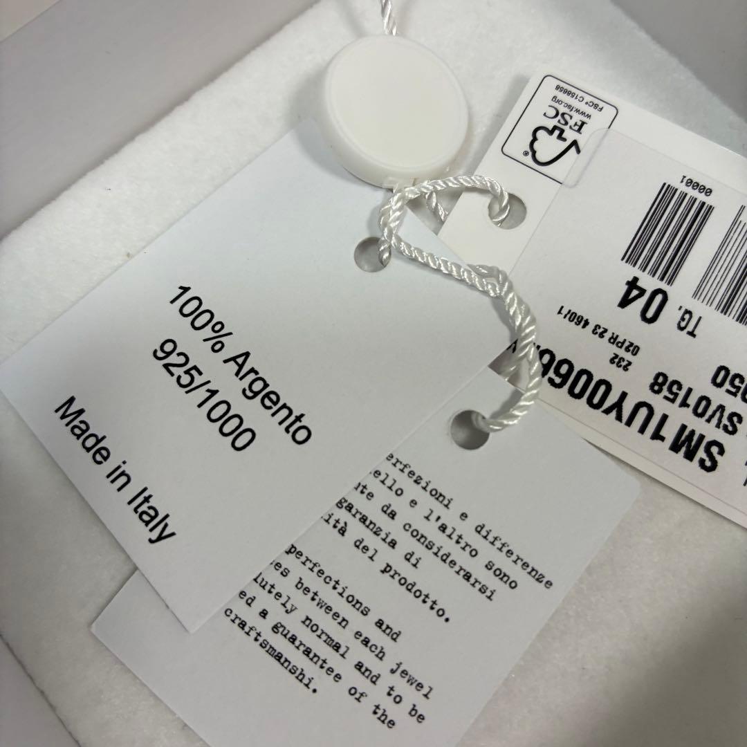 【新品未使用】Maison Margiela ロゴ バングル ブレスレット 4