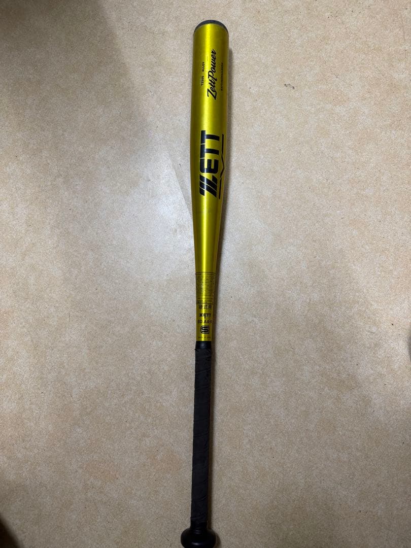 ZettPower 硬式バット ゴールド甲子園仕様