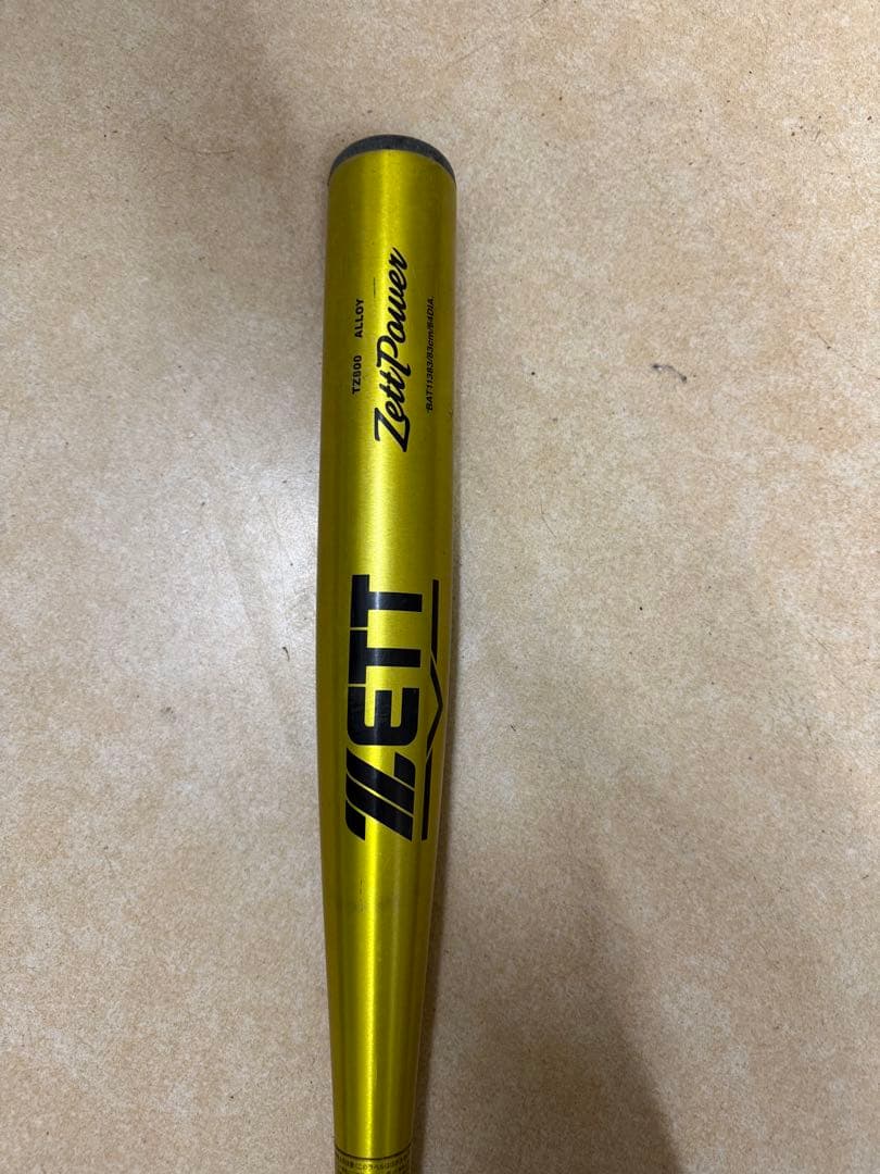ZettPower 硬式バット ゴールド甲子園仕様