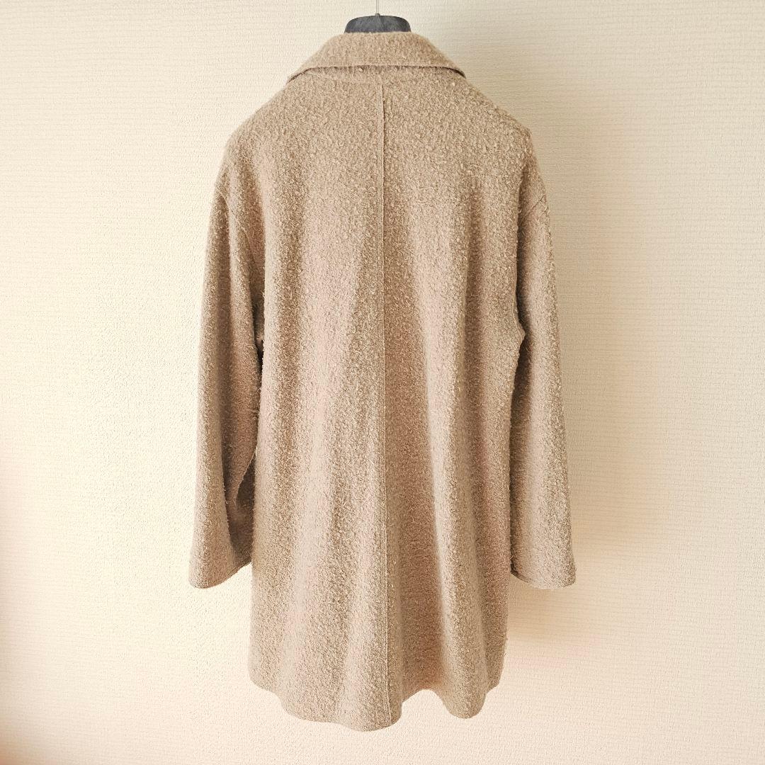 ヨーガンレール テディベア ボア 風 起毛 コート モカ系