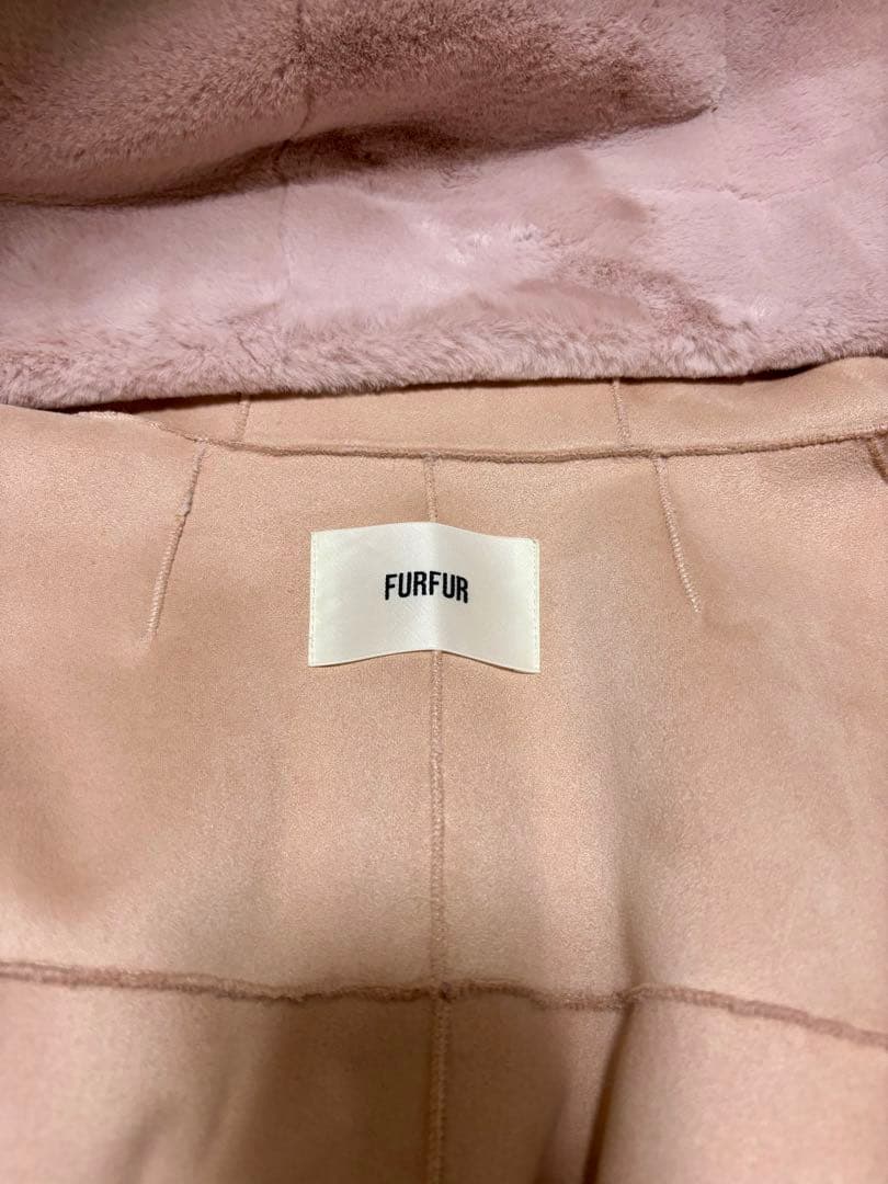 FURFUR ピンク ダッフルコート