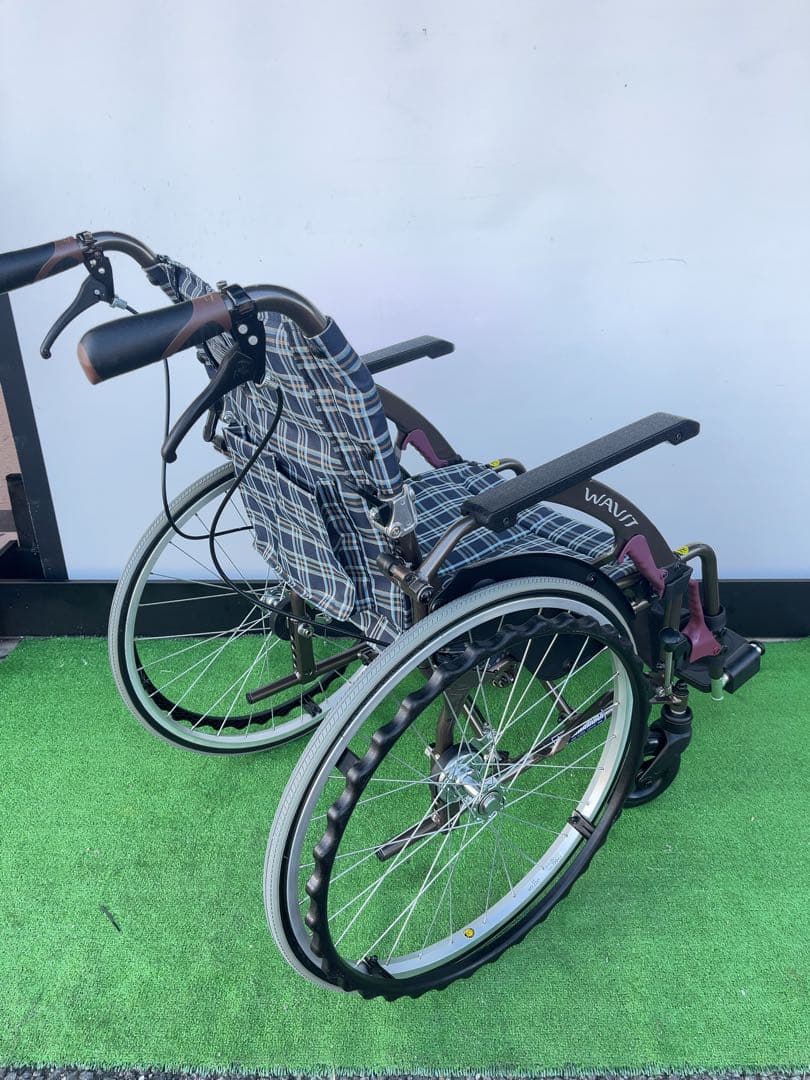 カワムラサイクル WAVIT 自走用車椅子 WAP22-42