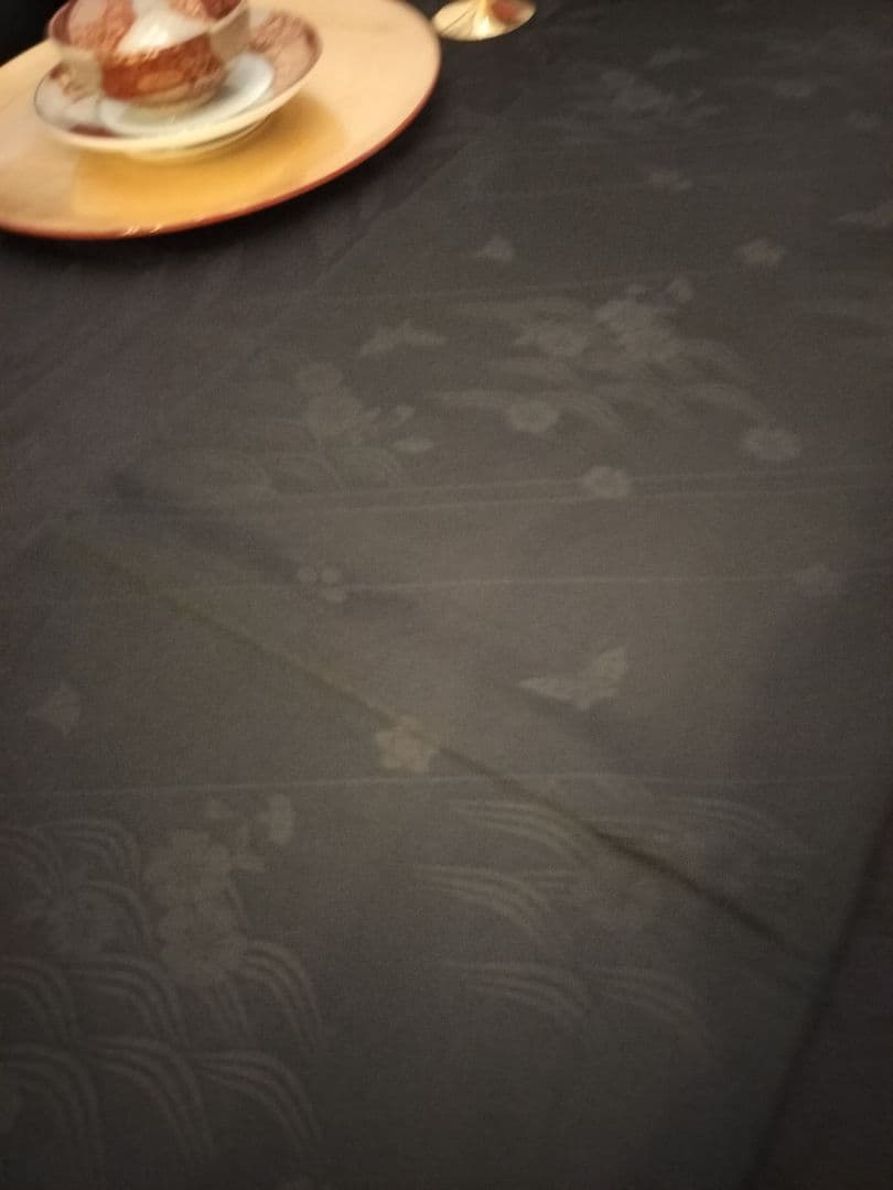 A942★逸品‼️全通帯‼️ひな祭り‼️袋帯正絹テーブルランナー2m14cm