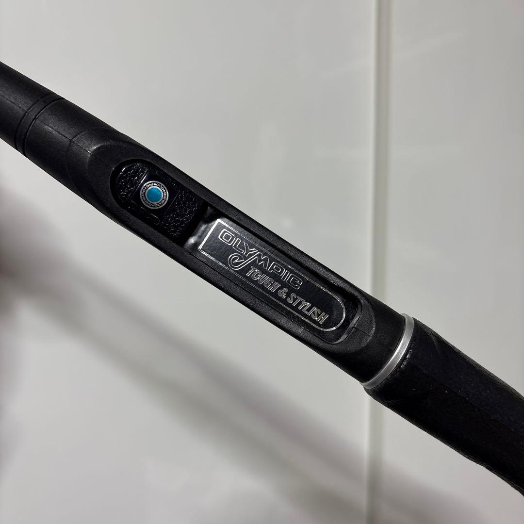 オリムピック カーボンファイバーロッド LC195 綺麗な深緑色　トップ