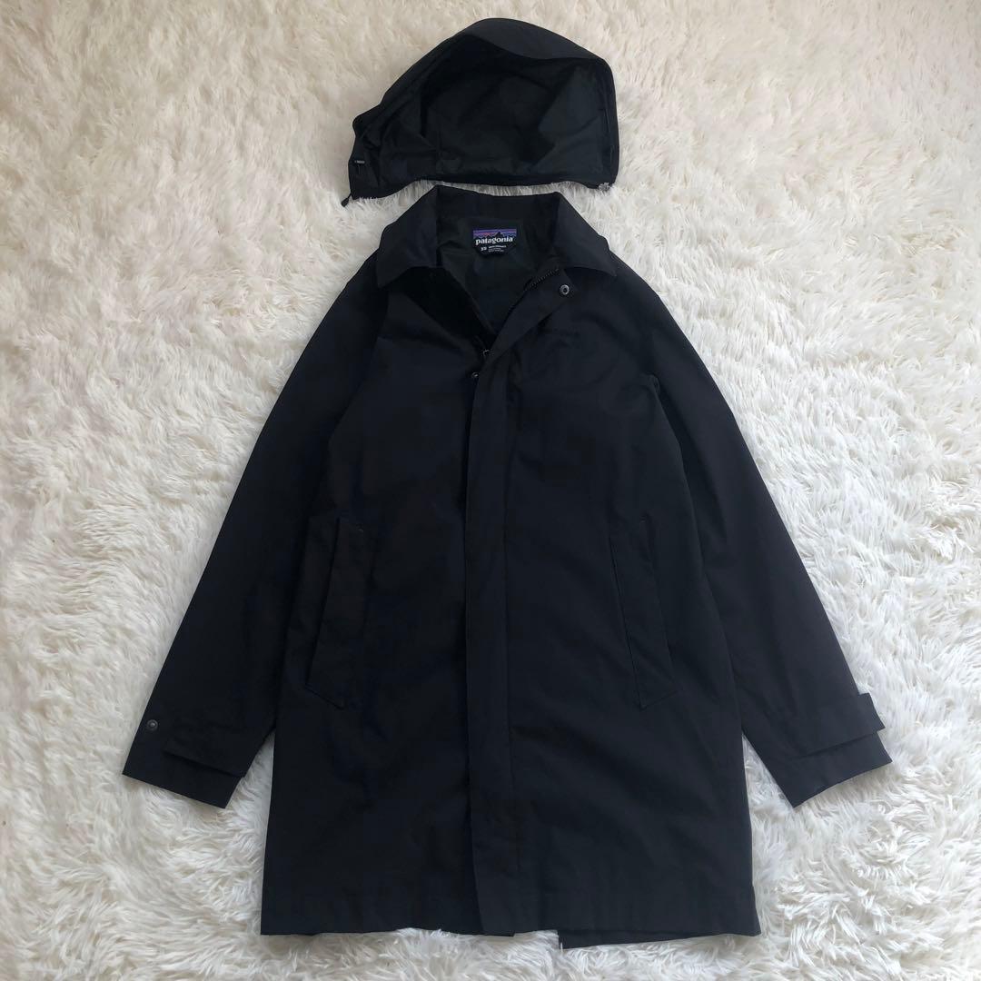 美品✨patagonia Fogbank TrenchCoat メンズXS 黒