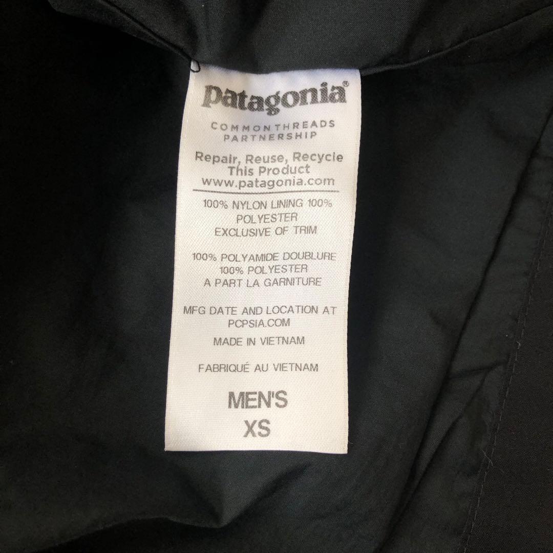 美品✨patagonia Fogbank TrenchCoat メンズXS 黒