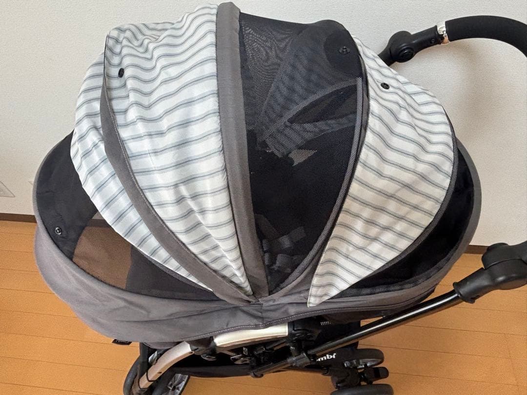 土日限定値下げ⭐︎クリーニング済☆美品☆コンビ　アンブレッタ4キャスエッグショック