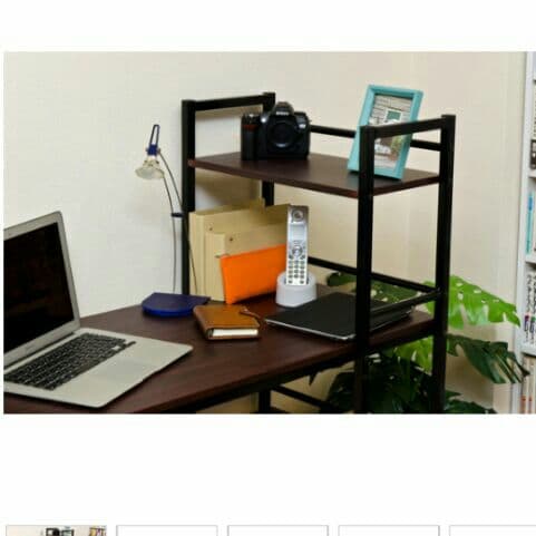 定価２５０００円！ラック付きデスク