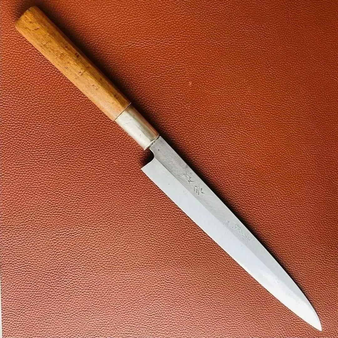 杉本作　SUGIMOTO　柳刃包丁　刃渡り　230mm　手研ぎ済み