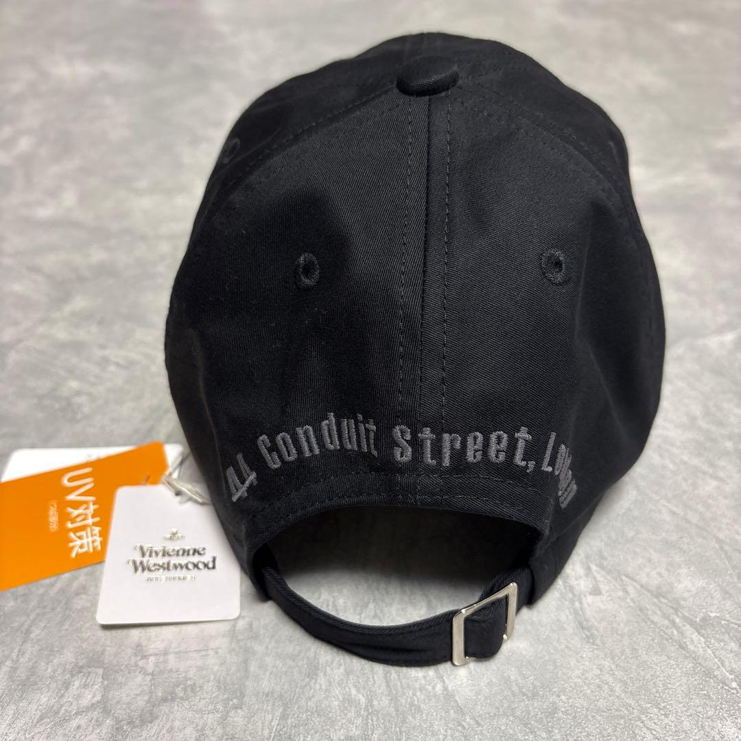 Vivienne Westwood ブラック ベースボールキャップ
