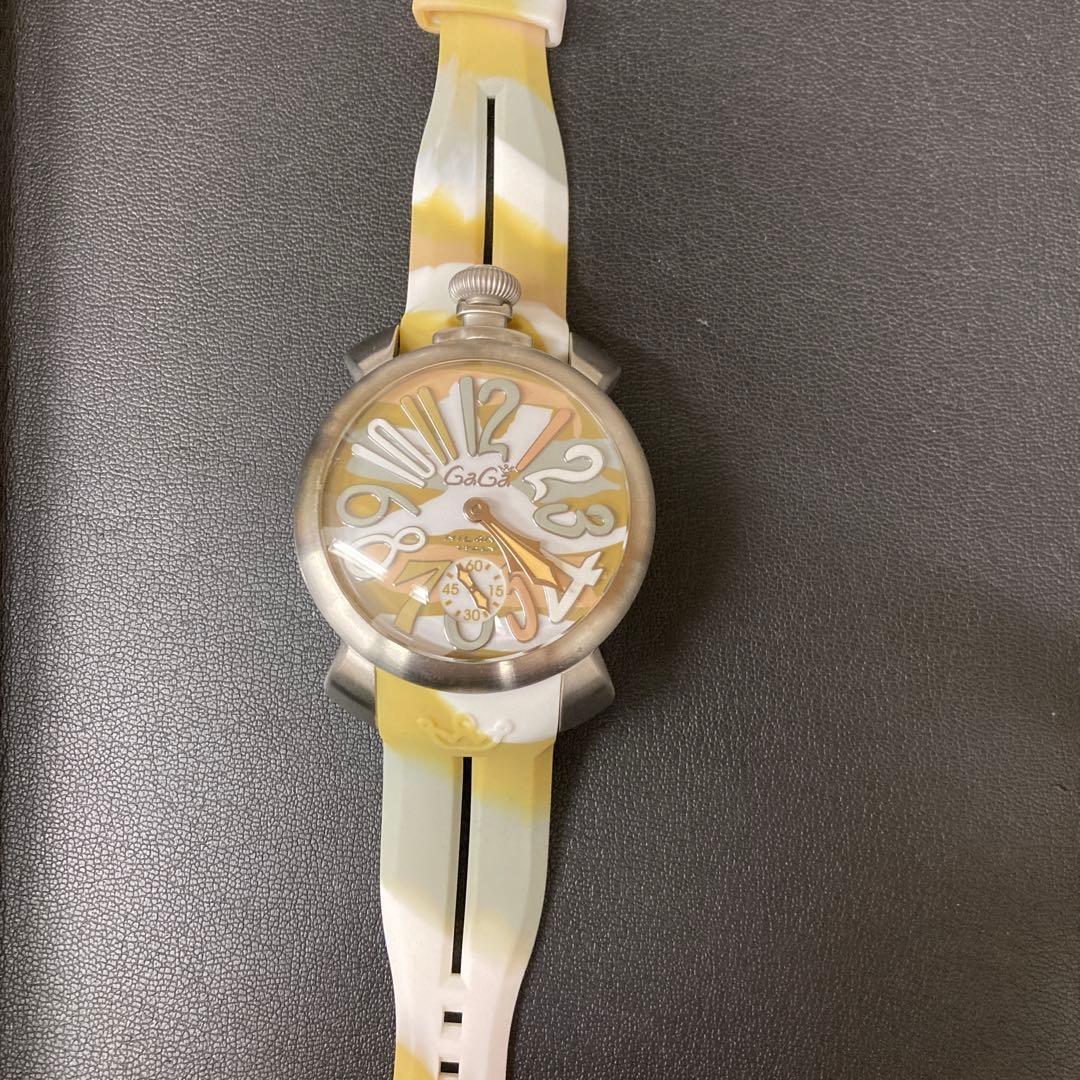 稼働品　ガガミラノ　マヌアーレ48 迷彩 カモフラージュgaga milano