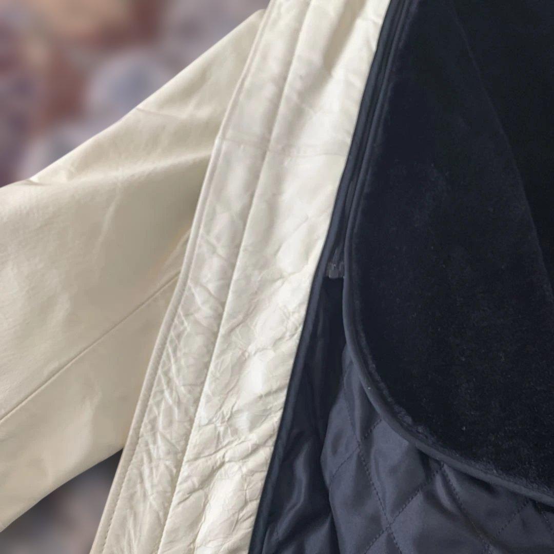 極美品　リューグー　馬革 シングルライダースジャケット　ライナー付き