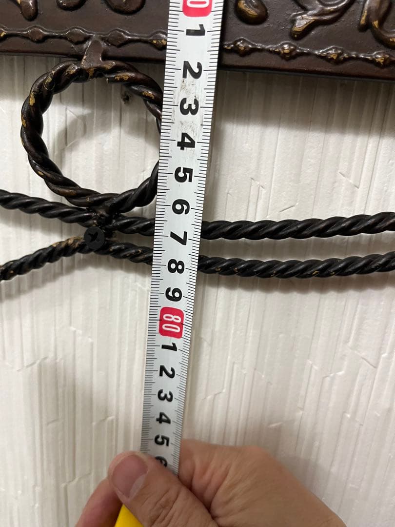 アンティーク 鏡 アイアン 金属加工