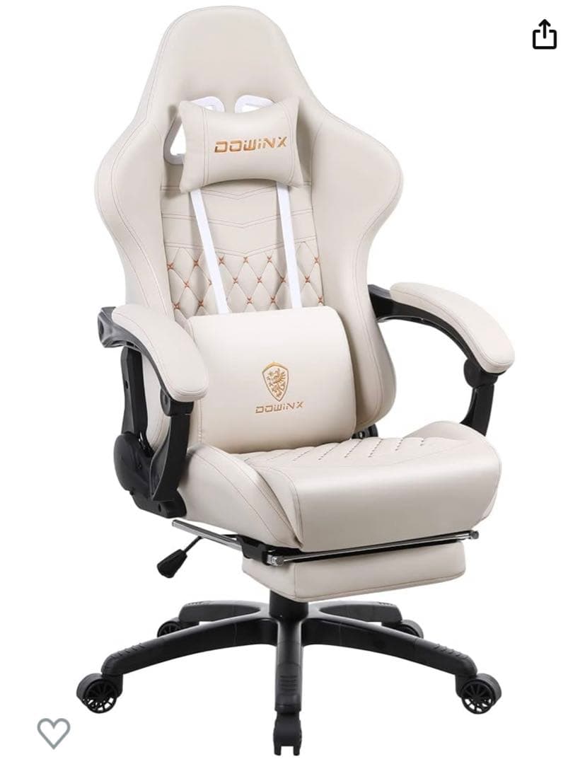 Dowinxゲーミングチェア美品マッサージ機能付き