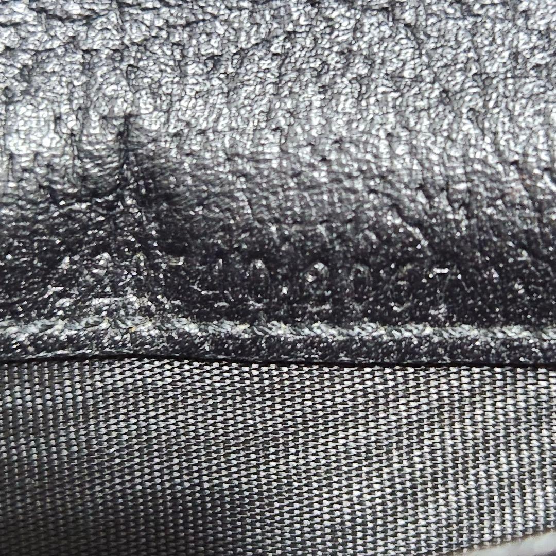 ✨極美品✨グッチ　長財布　二つ折り　小銭入れ　マーモント　ブラック　レザー　黒