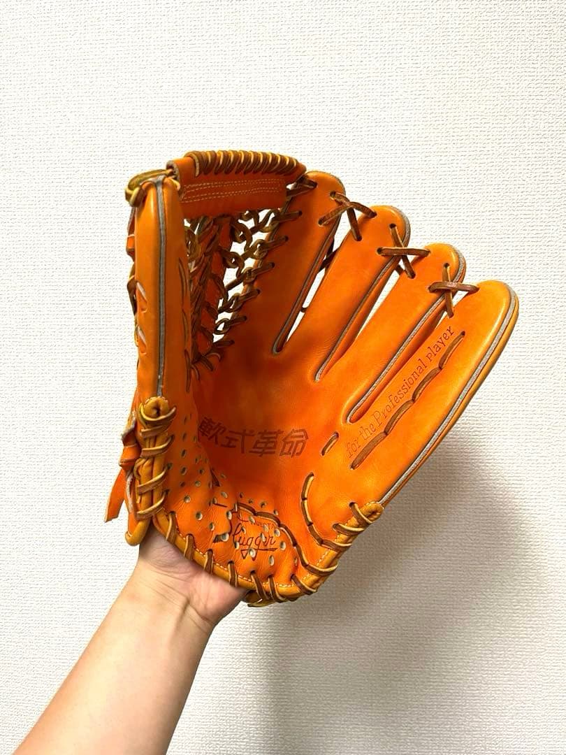 510 スラッガー 軟式革命 極美品 軟式 外野手用グローブ