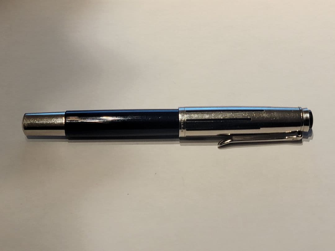 PELIKAN Souverän R625 シルバー/ブルー ローラーボール