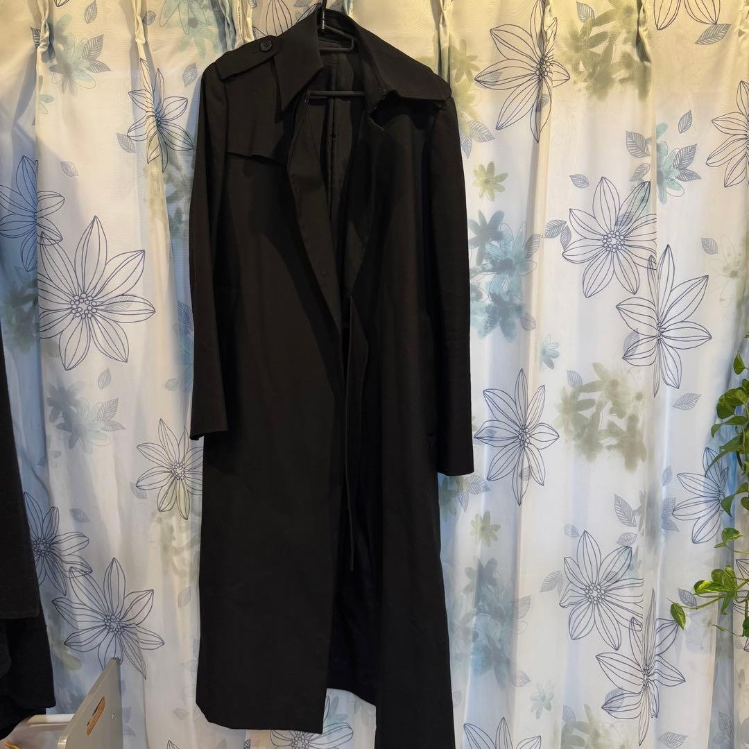 Yohji Yamamoto トレンチコート　ブラック