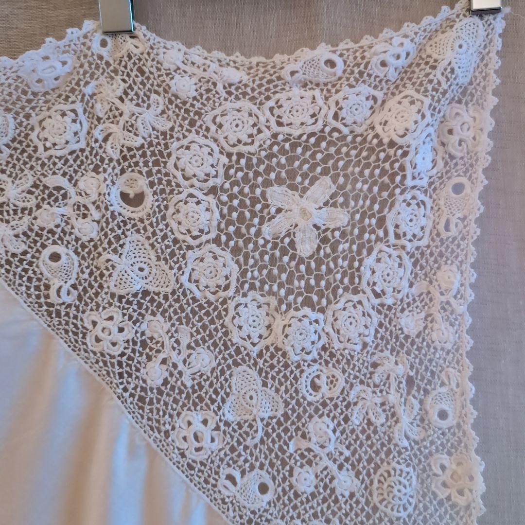 アンティークレース生地 テーブルクロス