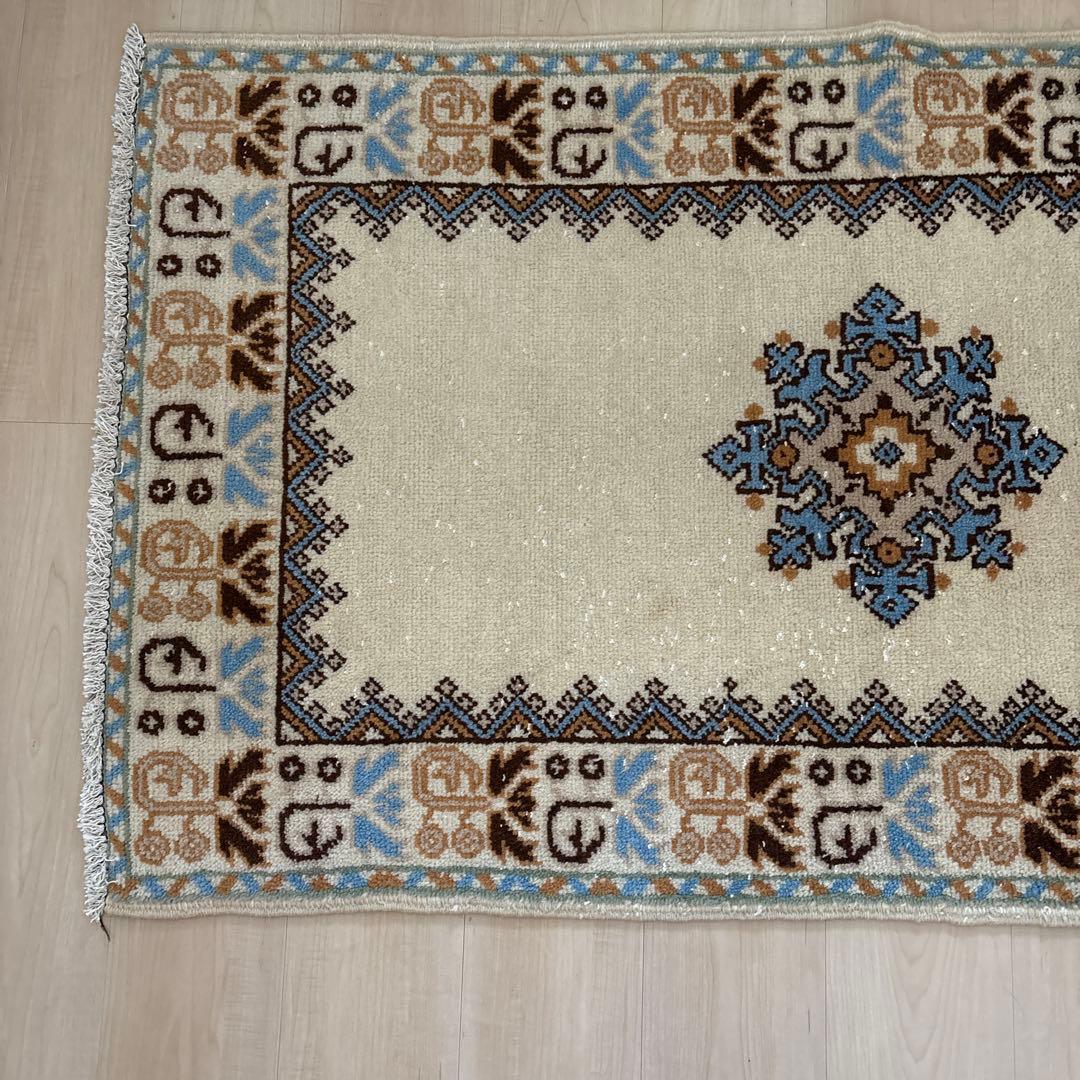 floor tokyo 手織りトライバルラグ ヴィンテージ