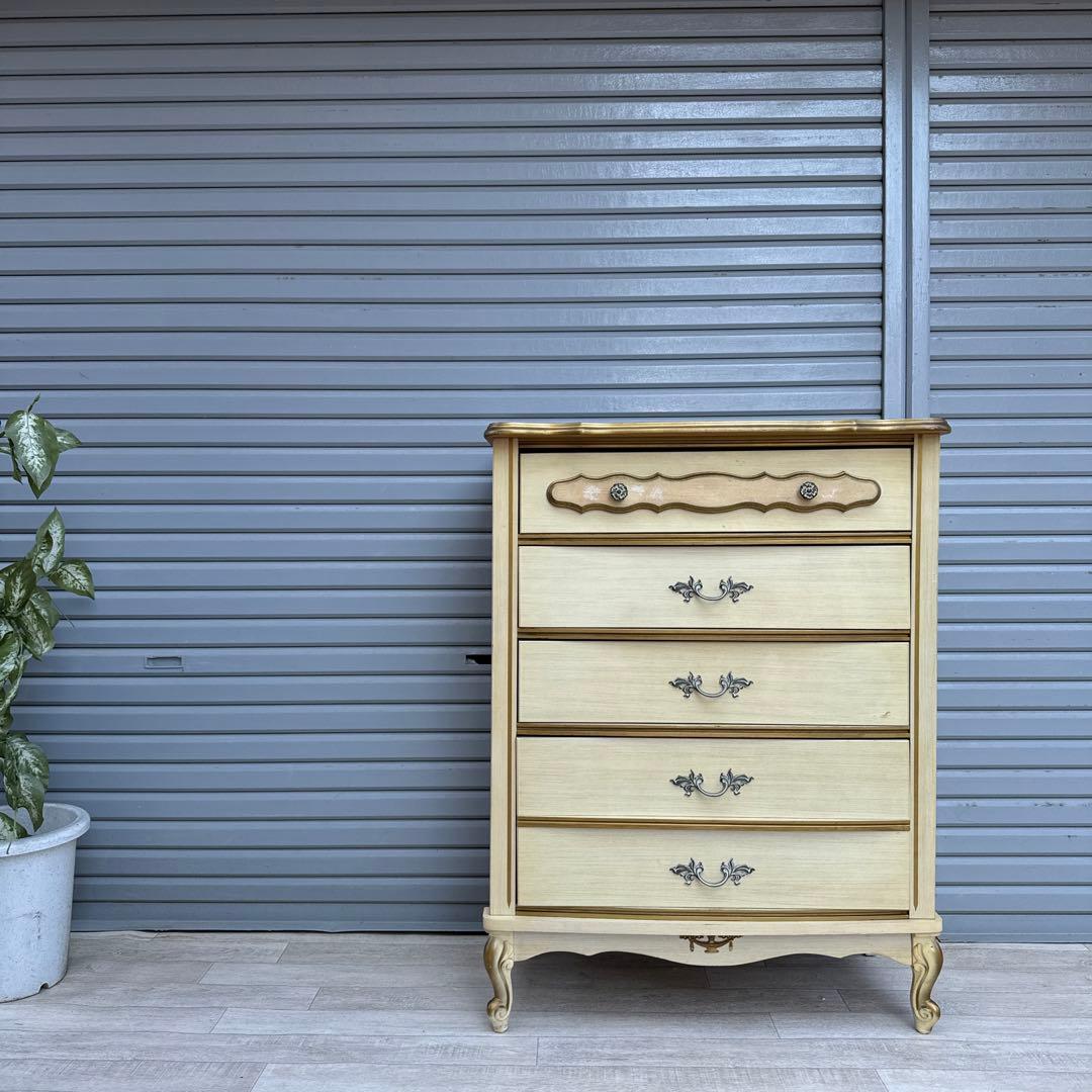 ヴィンテージ ロココ調　チェスト　ヨーロピアン