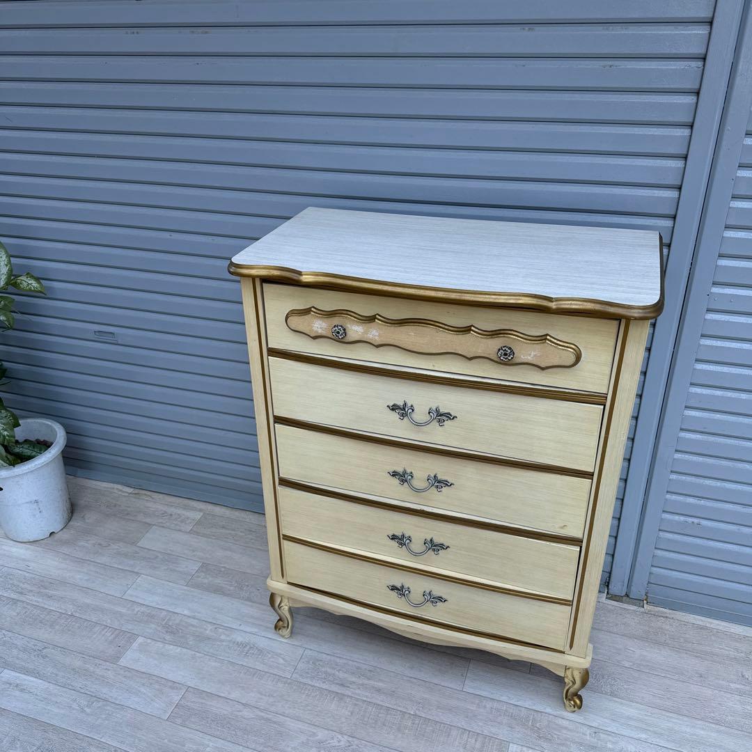 ヴィンテージ ロココ調　チェスト　ヨーロピアン