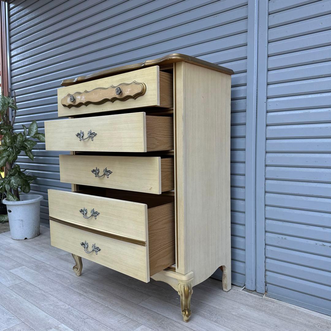 ヴィンテージ ロココ調　チェスト　ヨーロピアン