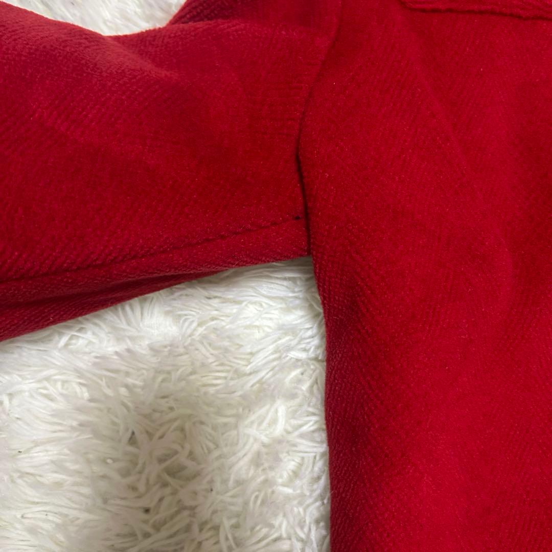 オールドイングランド　Old Englandダッフルコート　ウール　レッド　10